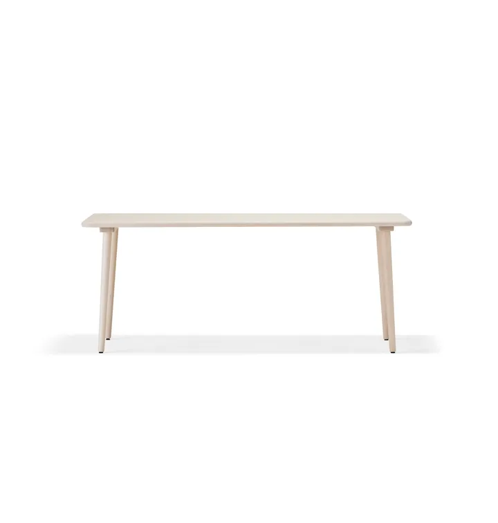 Miss Tailor dining table - Birch light matt lacquer. 180x90 cm - Stolab