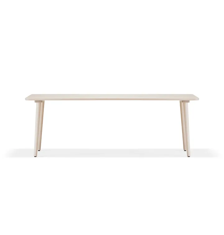 Miss Tailor dining table - Birch light matt lacquer. 235x82 cm - Stolab