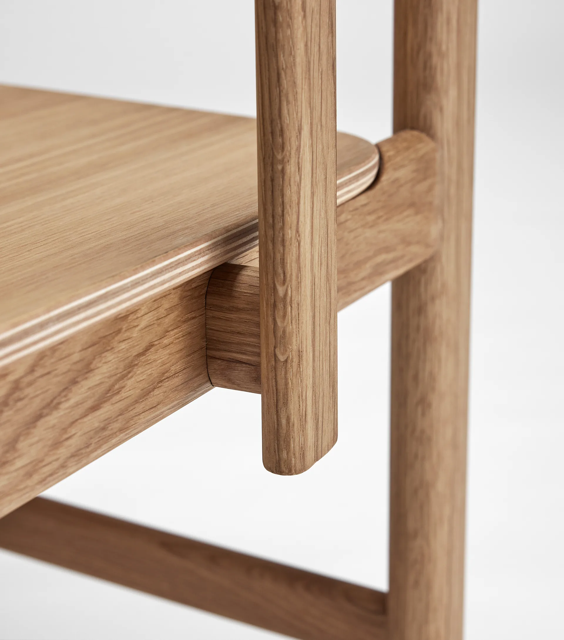 Pal armchair, Oak natural oil Stolab