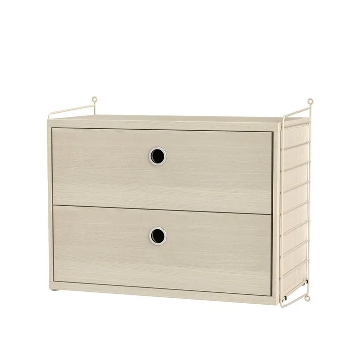 String bedroom ash & beige - Combination A - String