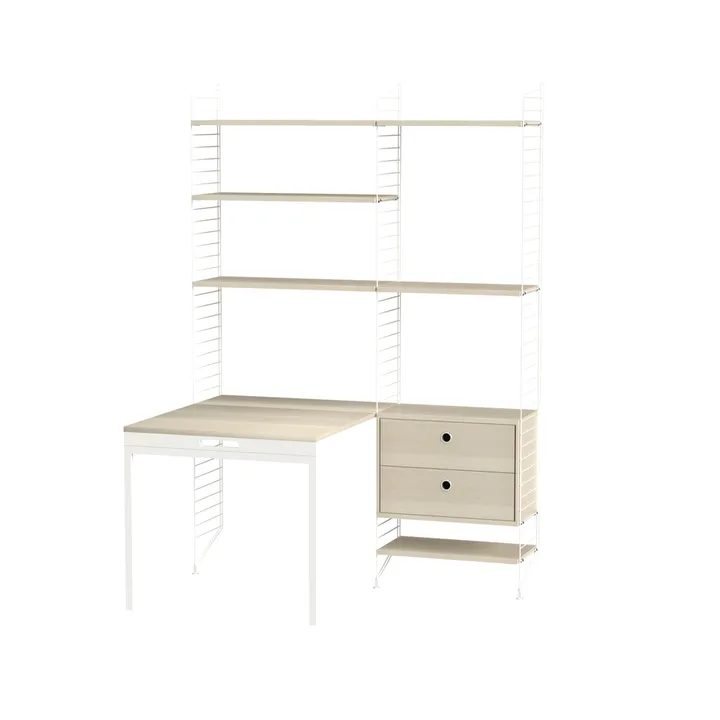 String bedroom ash & white - Combination E - String