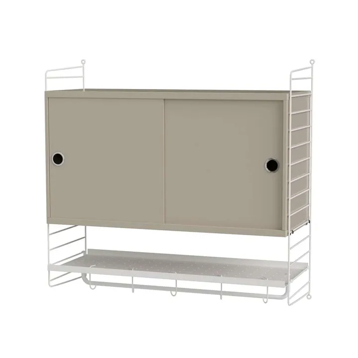 String bedroom beige & white - Combination F - String