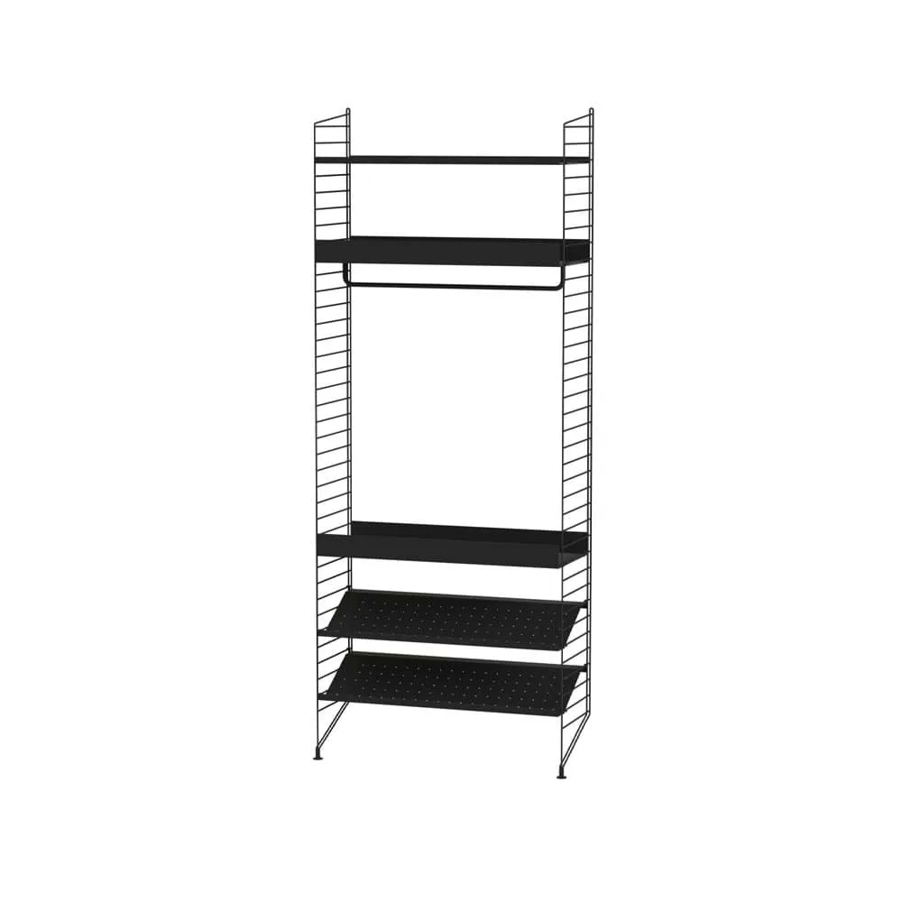 String bedroom black - Combination D String