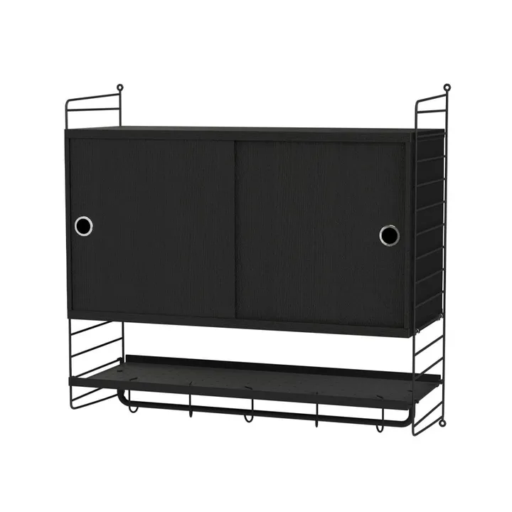 String bedroom black - Combination F - String