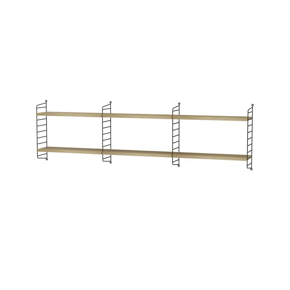 String bedroom oak & black - Combination E String
