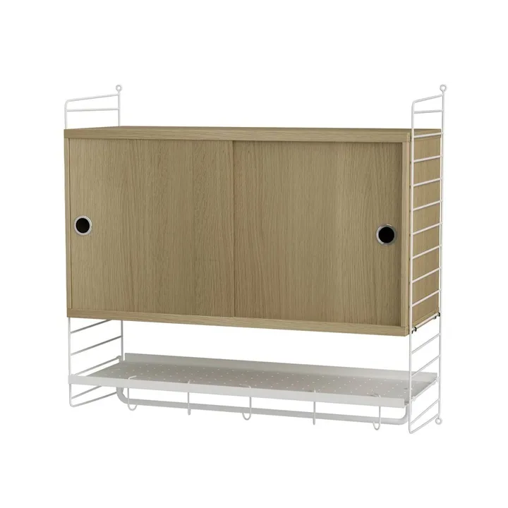 String bedroom oak & white - Combination F - String