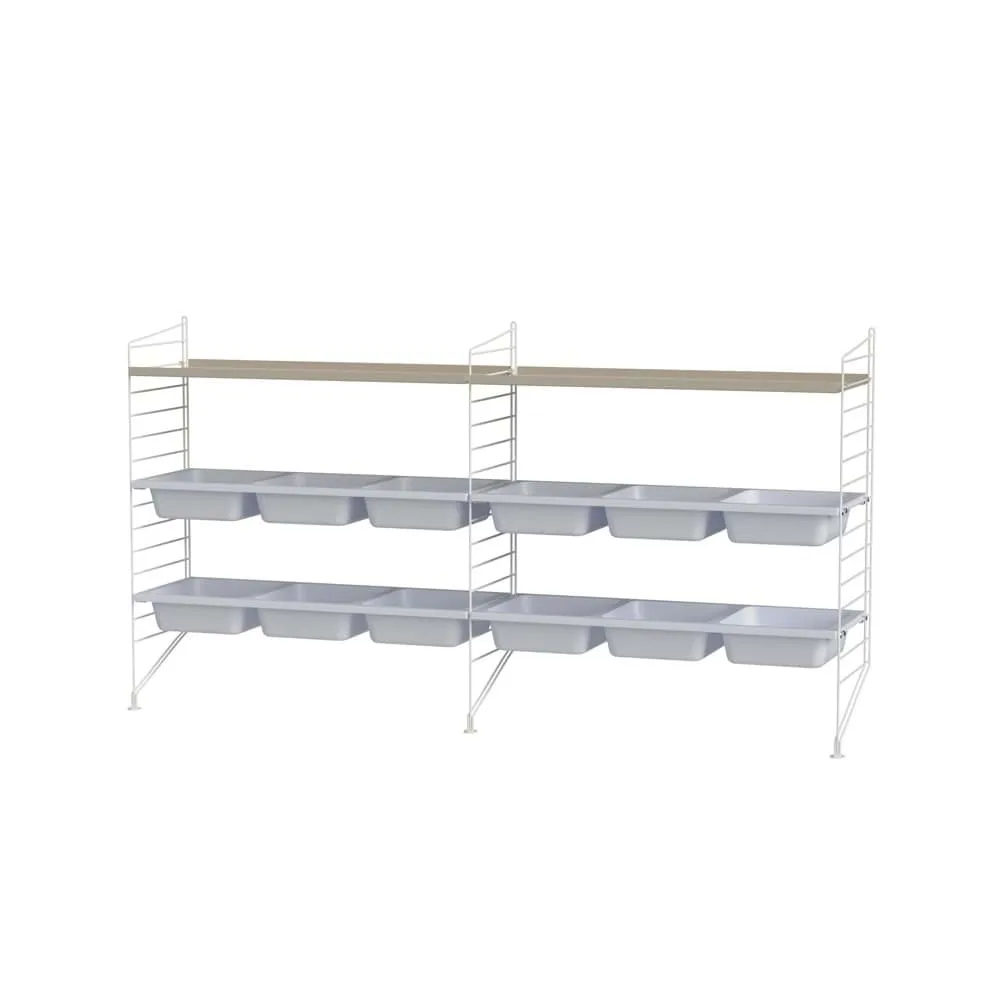 String children's room beige & white - Combination F String