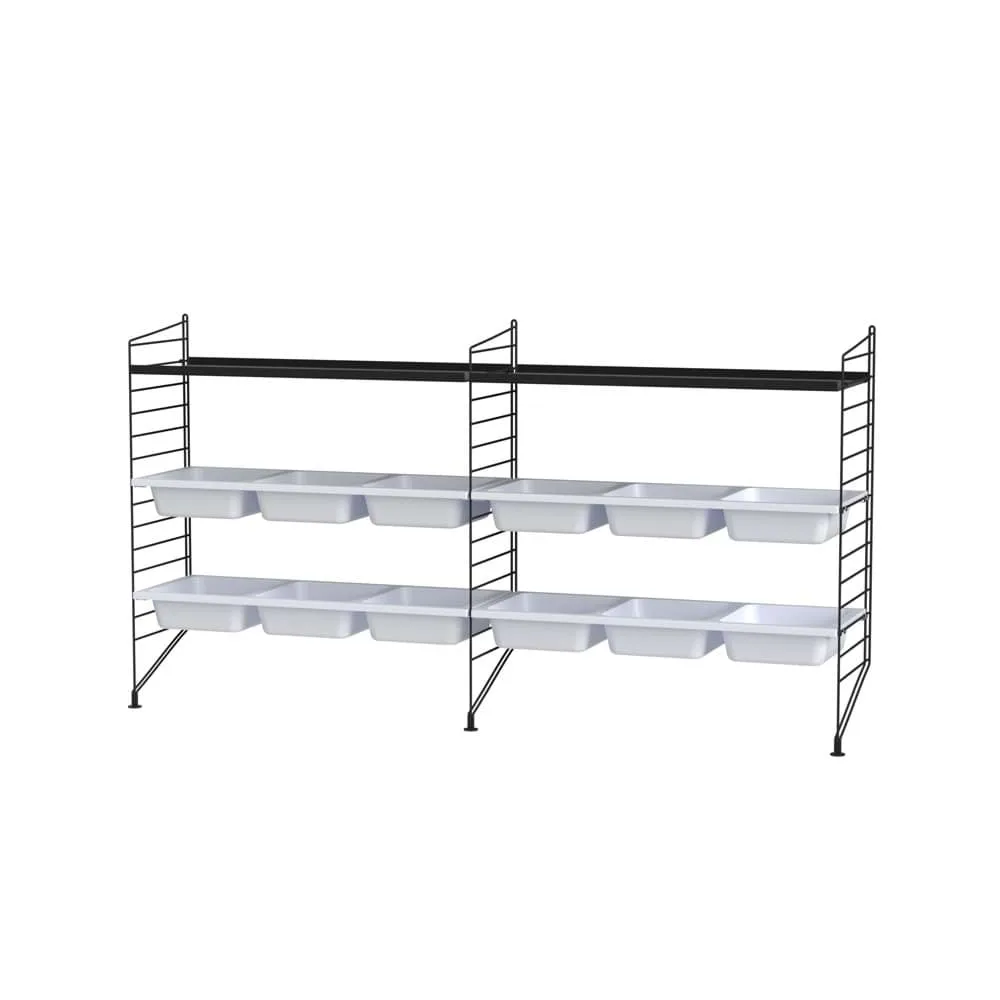 String children's room black - Combination F String