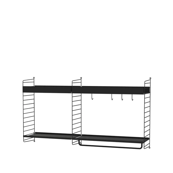 String kitchen black - Combination A - String
