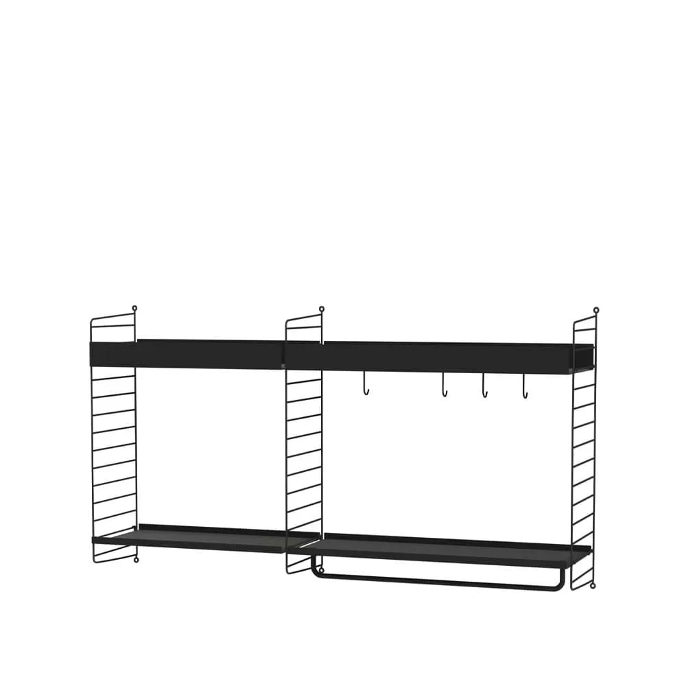 String kitchen black - Combination A String