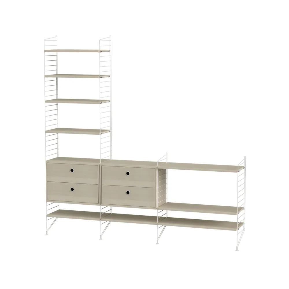 String living room ash & white - Combination J,  String