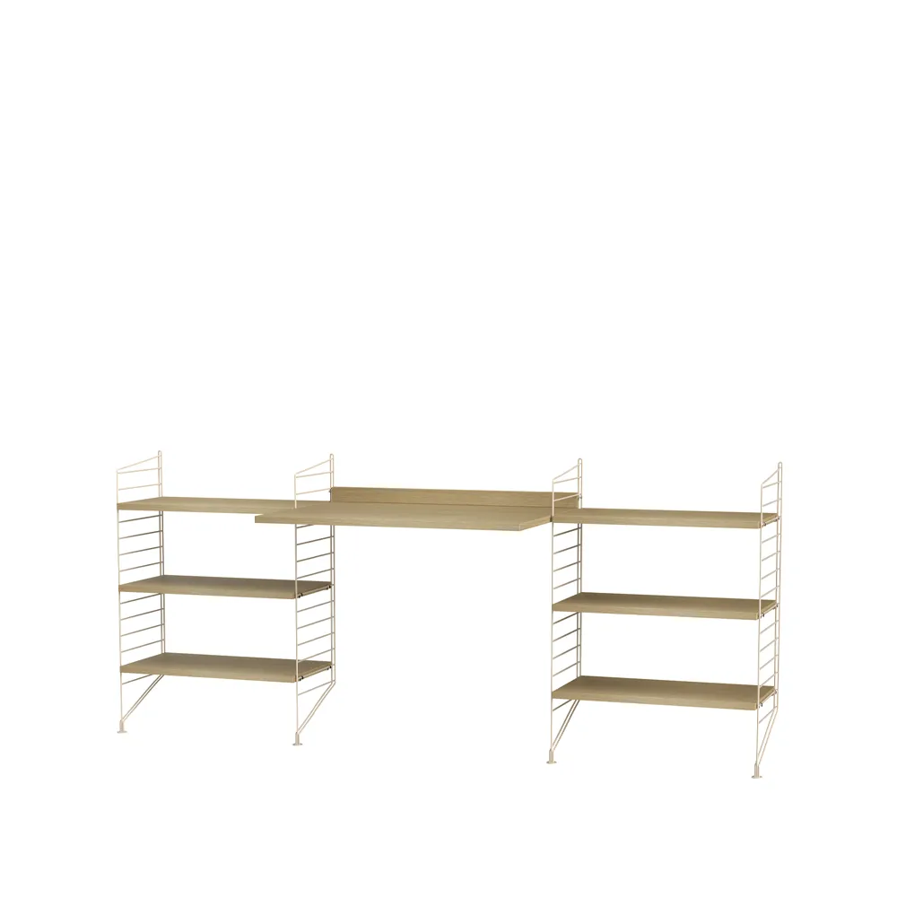 String living room oak & beige - Combination D,  String
