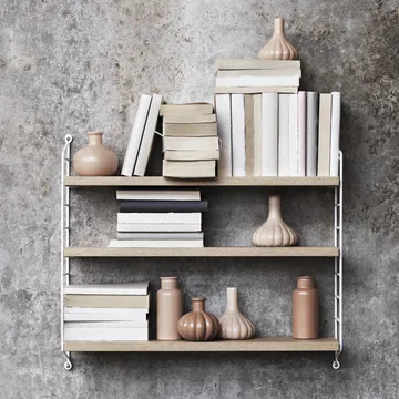 String shelf Pocket oak-white - oak-white - String