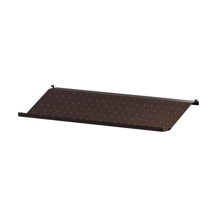 String shoe rack metal - Dark brown, 78x30 cm - String