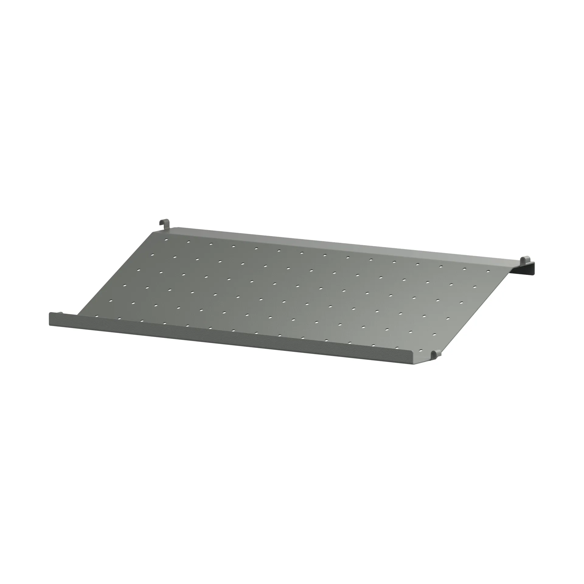 String shoe rack metal, Dark grey, 58x30 cm String
