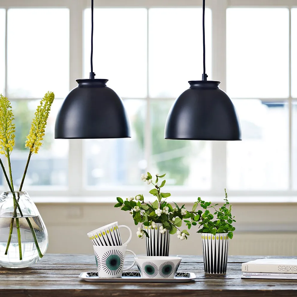 Superliving Bloom pendant, real black Superliving