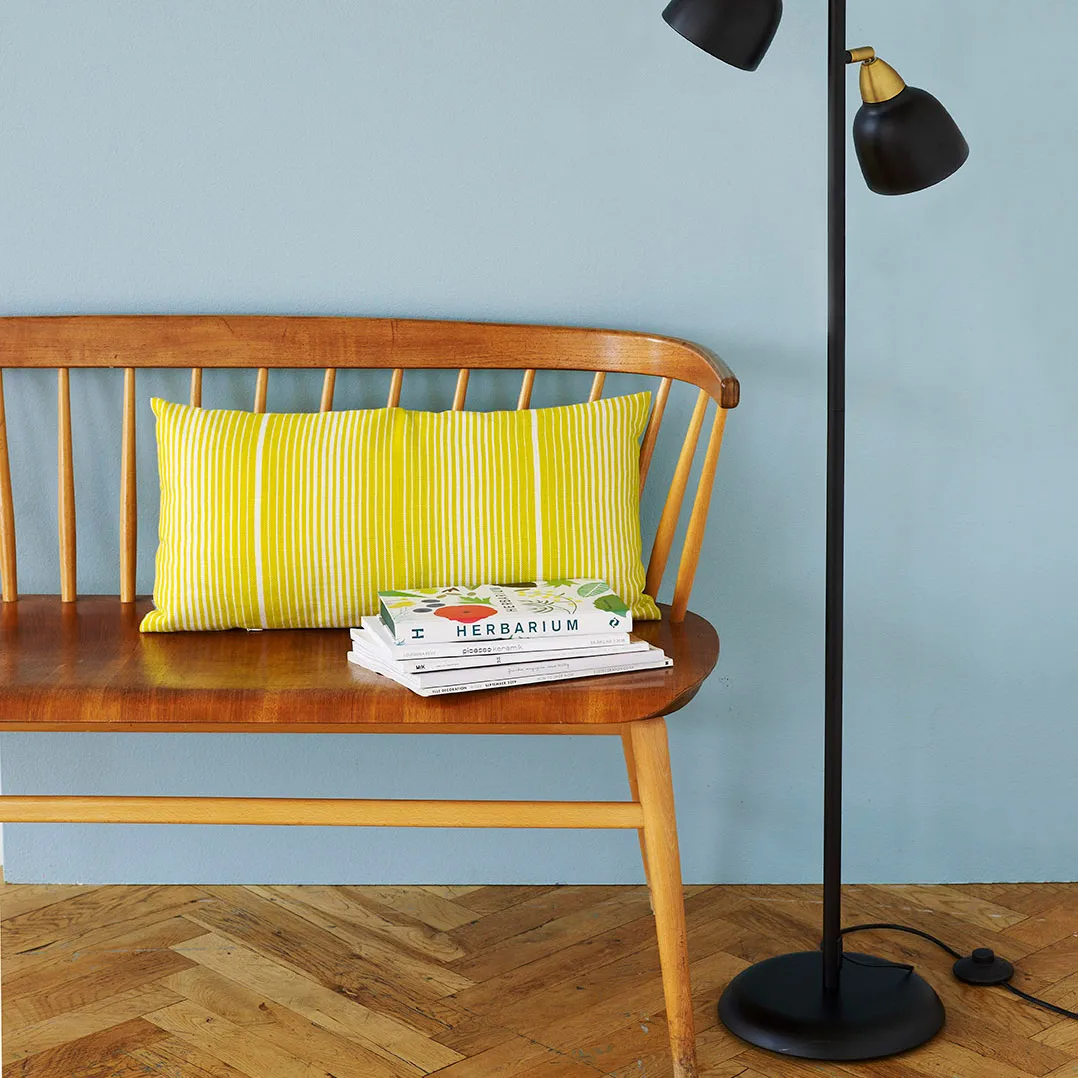 Urban Triple floor lamp, matte real black Superliving