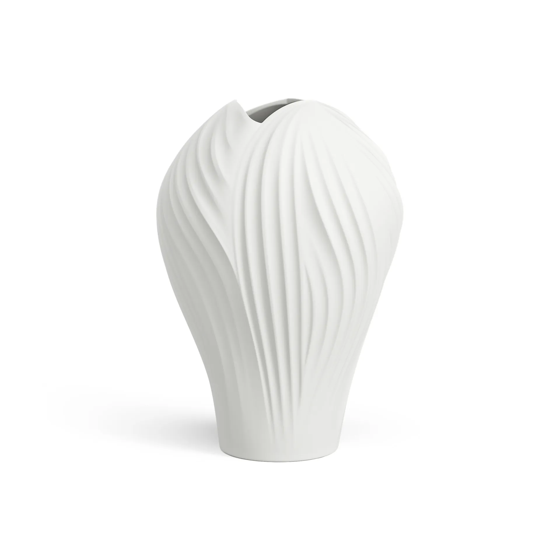 Anna vase large 31 cm, White Swedese