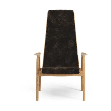 Lamino armchair - Sheepskin Espresso-oiled oak - Swedese