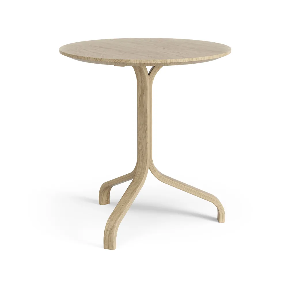 Lamino table 49 cm, Lacquered oak Swedese