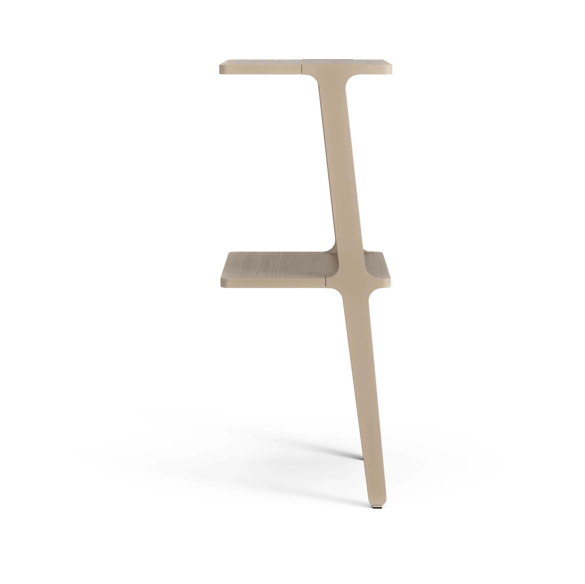 Libri shelf 2 shelf, Ash lacquered nutmeg Swedese