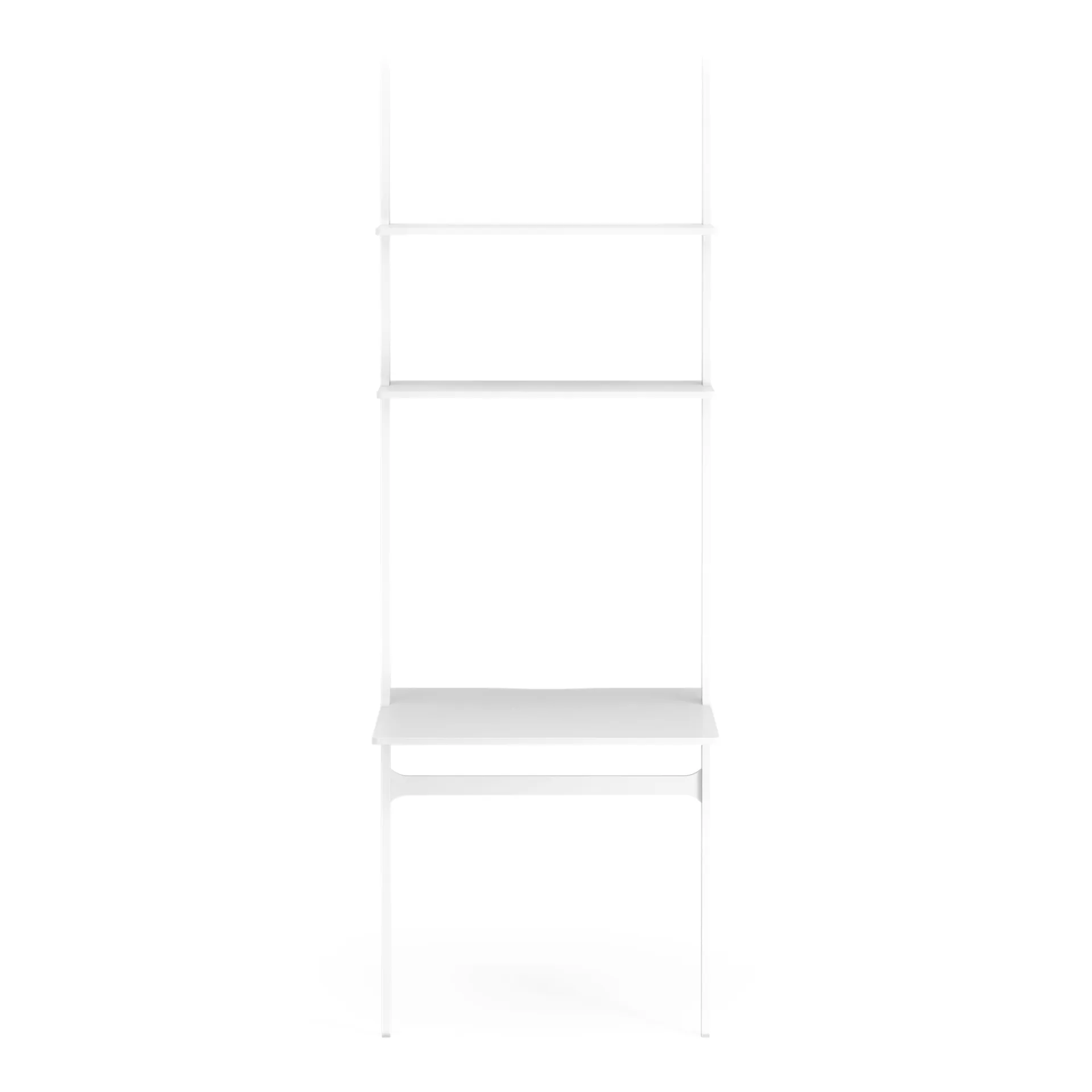 Libri writing table, Ash White glazed Swedese