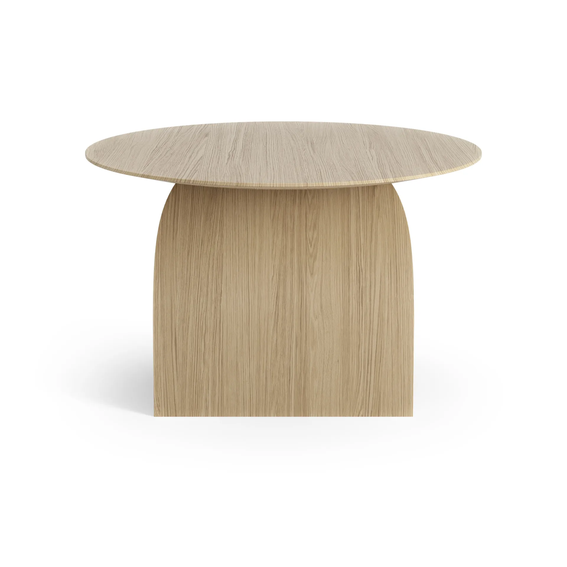 Savoa table H45 cm, Oak laquered Swedese