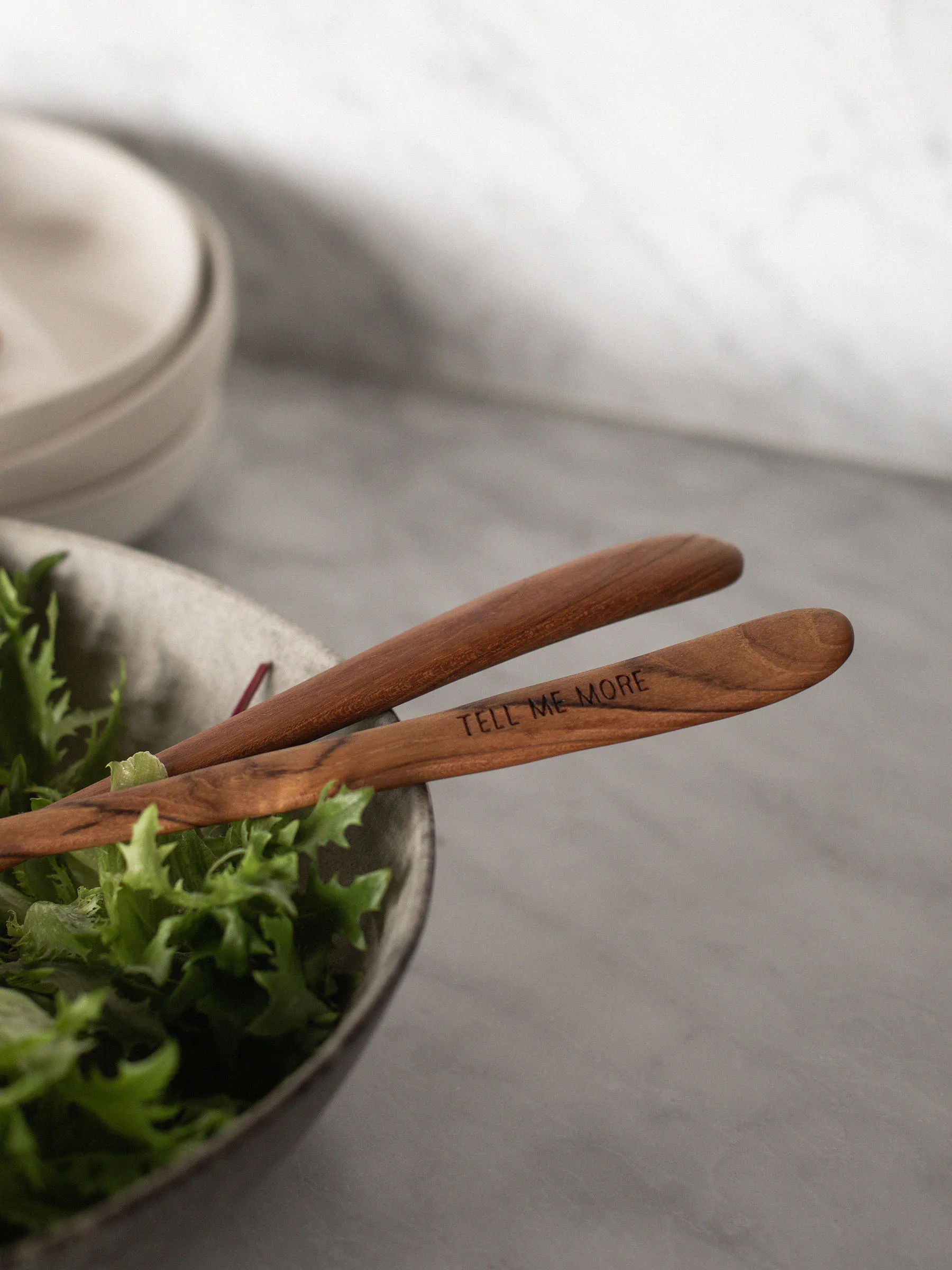 Bon salad bowl Ø30 cm, Stoneware Tell Me More