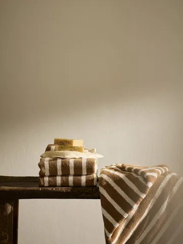 Bonnie bath towel 70x140 cm - Brown - Tell Me More