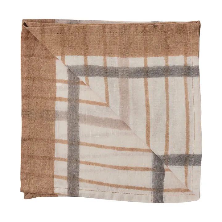 Ella napkin 50x50 cm - Hazelnut - Tell Me More