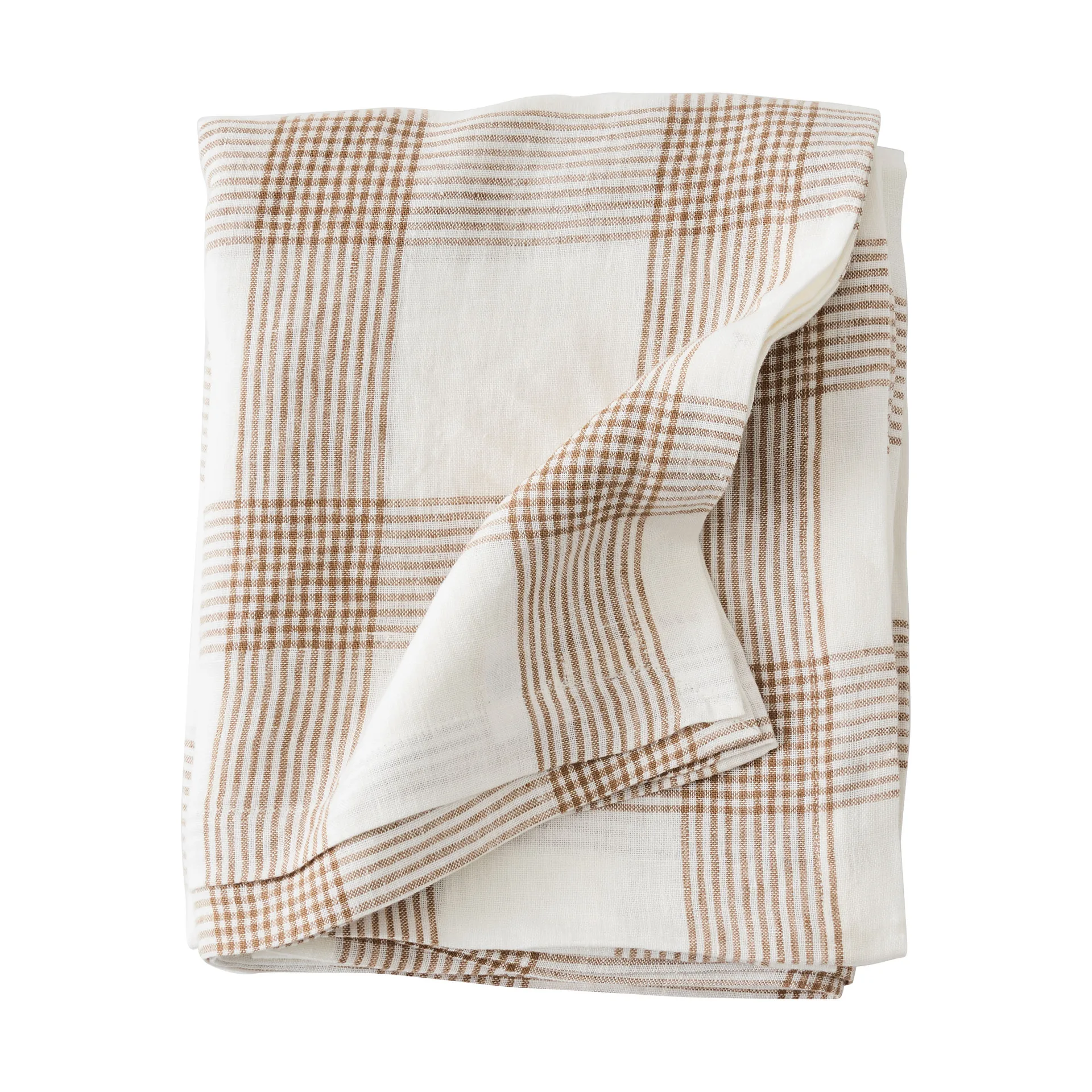Odette tablecloth, Brown, 145x270 cm Tell Me More