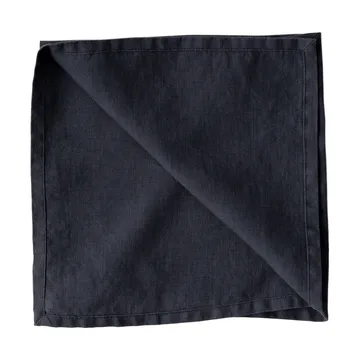 Washed linen napkin - Midnight blue - Tell Me More