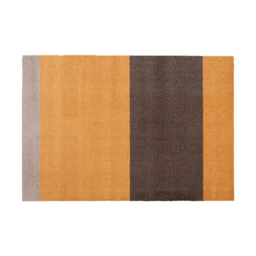 Stripes hallway rug horizontal - Dijon-brown-sand. 90x130 cm - tica copenhagen