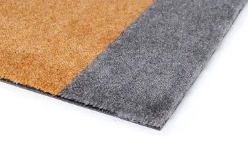 Stripes hallway rug horizontal - Grey-grey-dijon. 67x120 cm - tica copenhagen