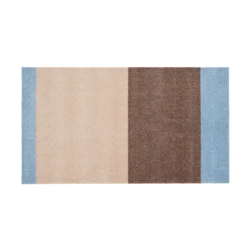 Stripes hallway rug horizontal - Ivory-sand-blue, 67x120 cm - tica copenhagen