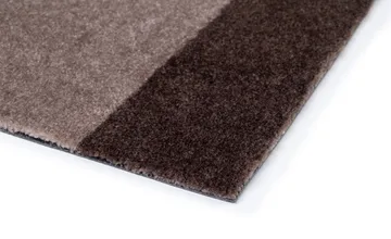 Stripes hallway rug horizontal - Sand-brown. 67x120 cm - tica copenhagen