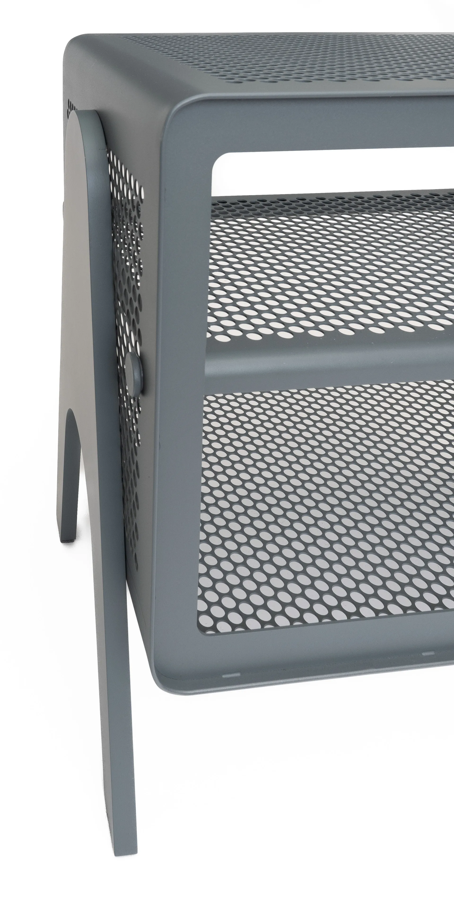 Tica Rack Floor small shelf, Steelgrey tica copenhagen