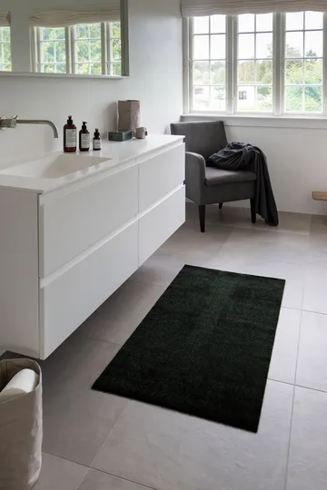 Unicolor hallway rug - Black. 67x120 cm - tica copenhagen