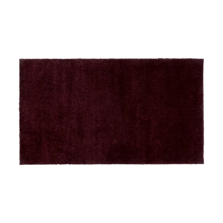 Unicolor hallway rug - Bordeaux, 90x130 cm - tica copenhagen