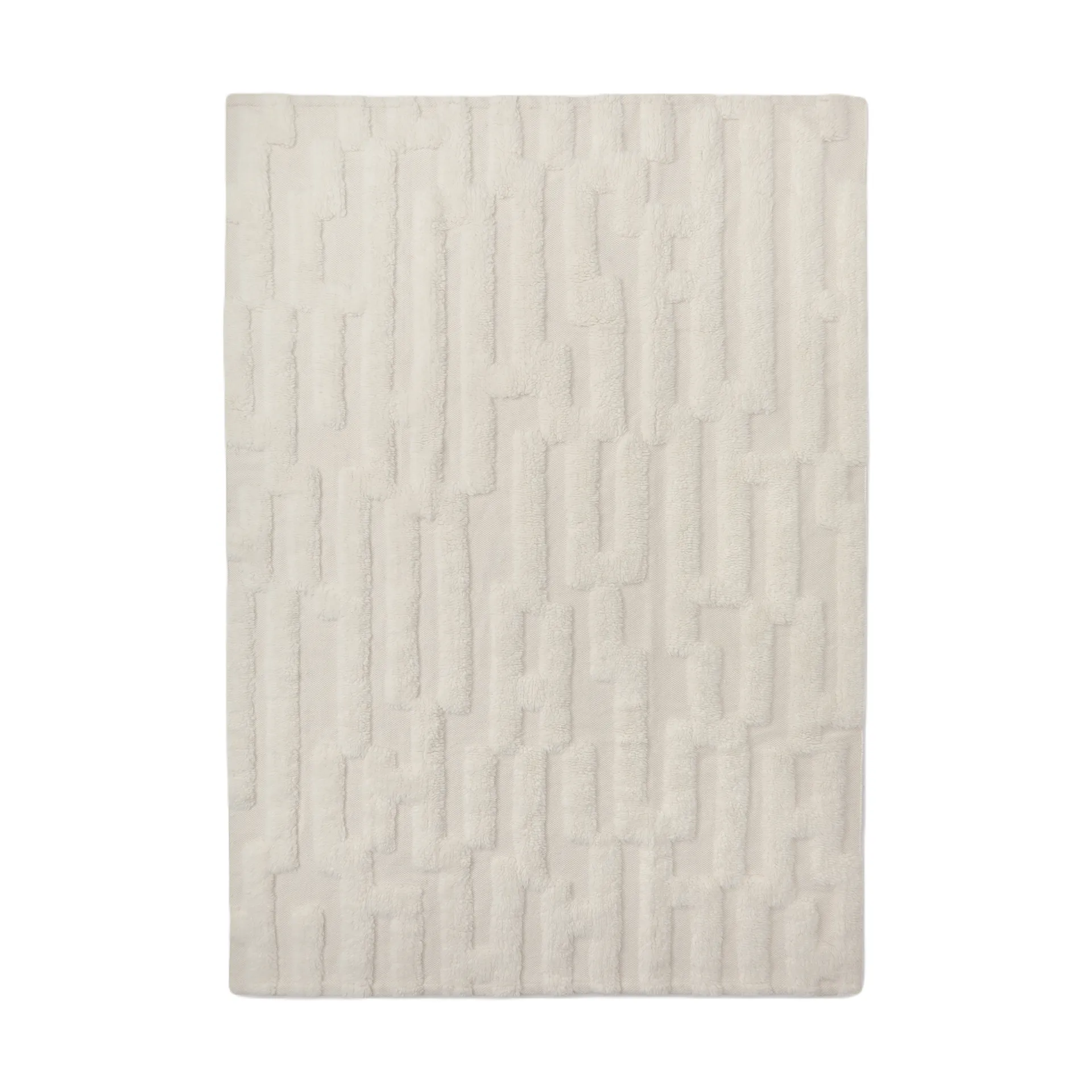 Bielke wool carpet 200x300 cm, Offwhite Tinted