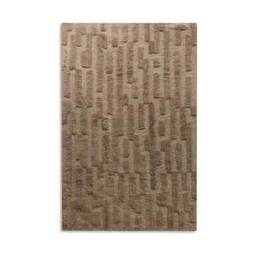 Bielke wool rug 300x400 cm - Dark beige - Tinted