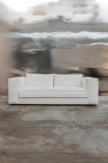 Klinge sofa - Bouclé soft off-white - Tinted