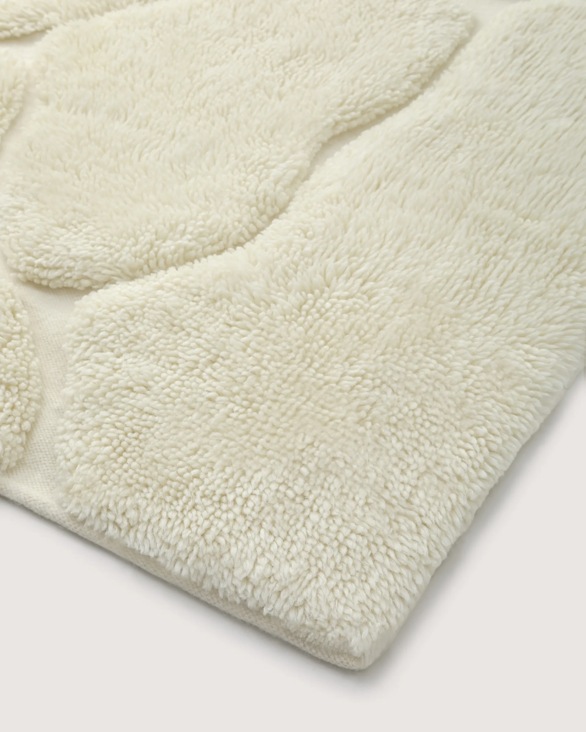 Kullin wool carpet 170x240 cm, Offwhite Tinted