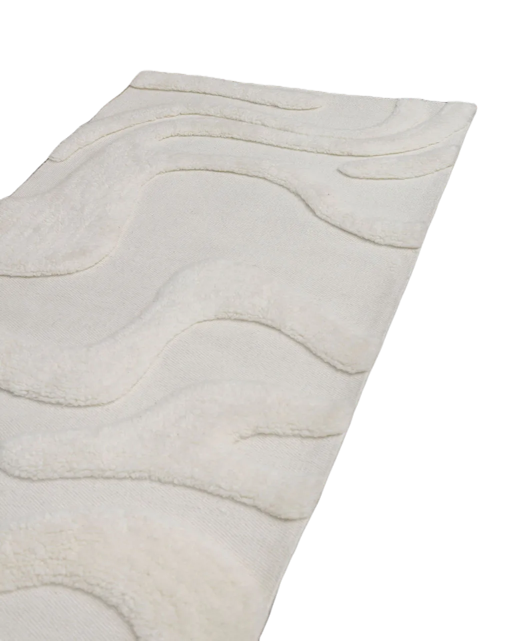 Norlander entrance rug wool 80x250 cm, White Tinted