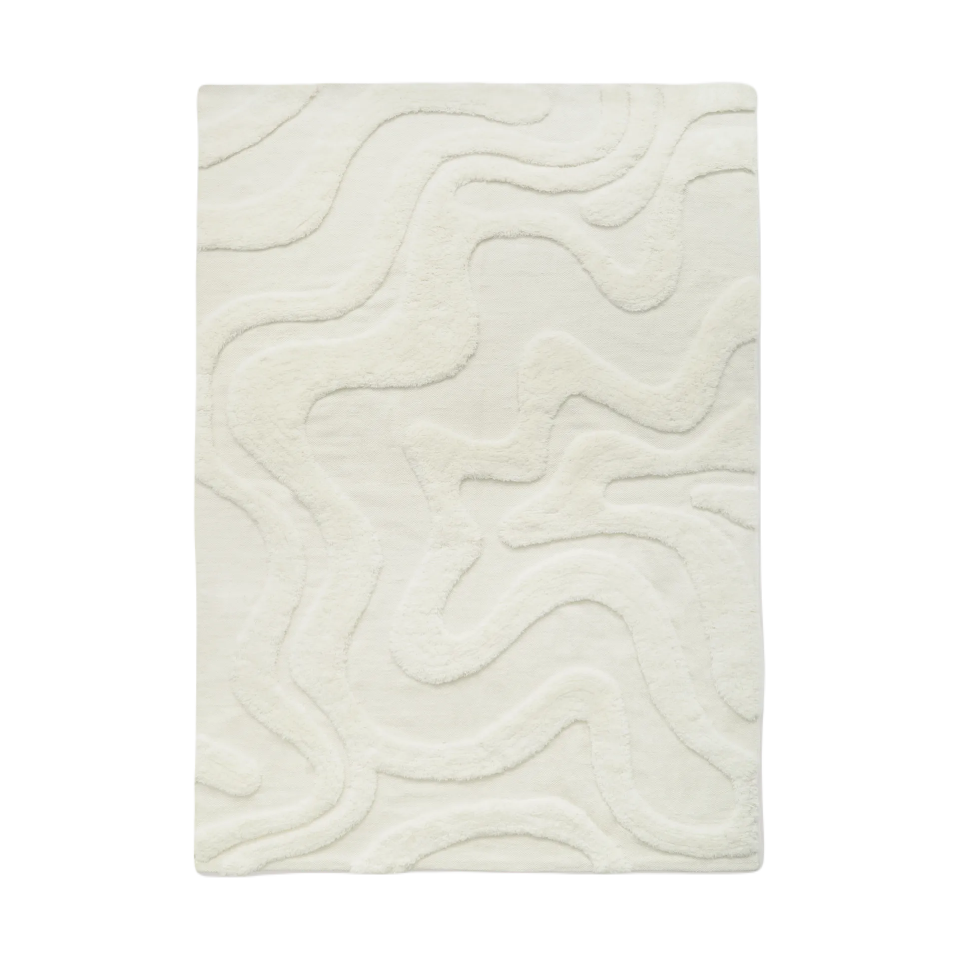 Norlander wool carpet 210x300 cm, Offwhite Tinted