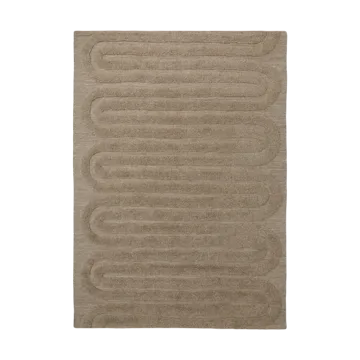 Riklund wool carpet 280x380 cm - Beige-melange - Tinted