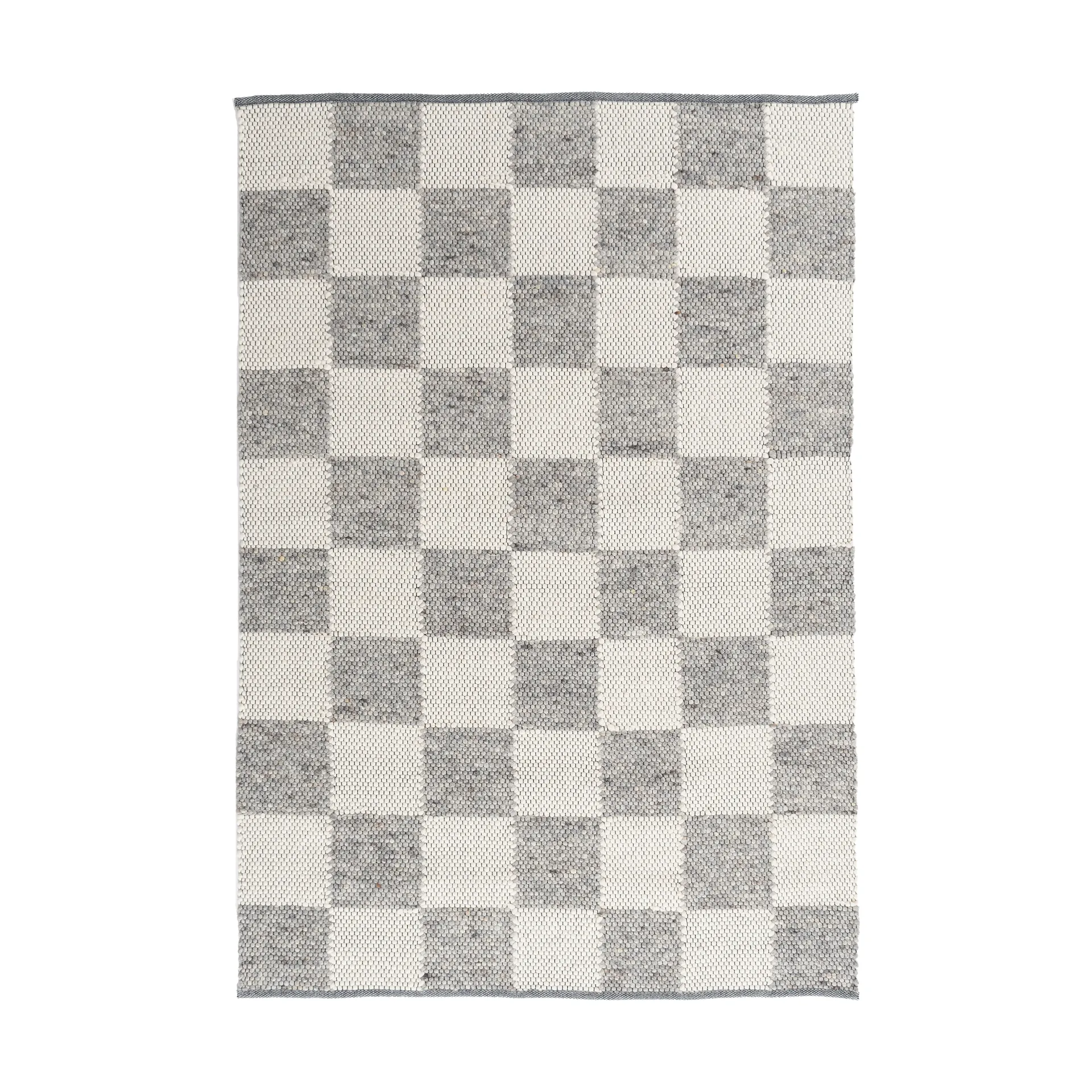 Gotland Design rug Special Edition, Silver-white nr. 2418, 200x200 cm Tisca