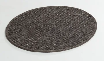 Greenland Swift round rug - Anthracite no. 83, Ø200 cm - Tisca