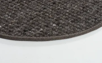 Greenland Swift round rug - Anthracite no. 83, Ø200 cm - Tisca