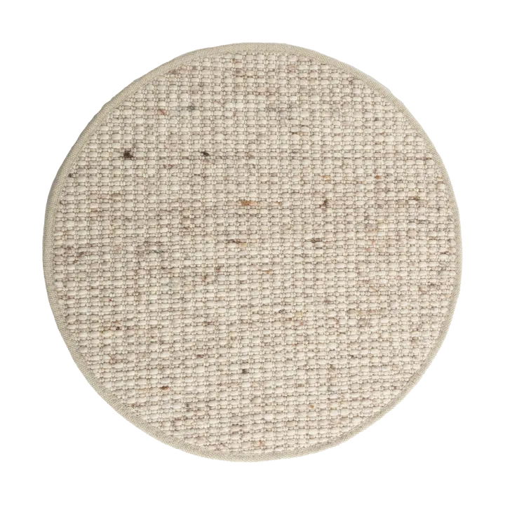 Greenland Swift round rug - Ecru no. 32, Ø200 cm - Tisca